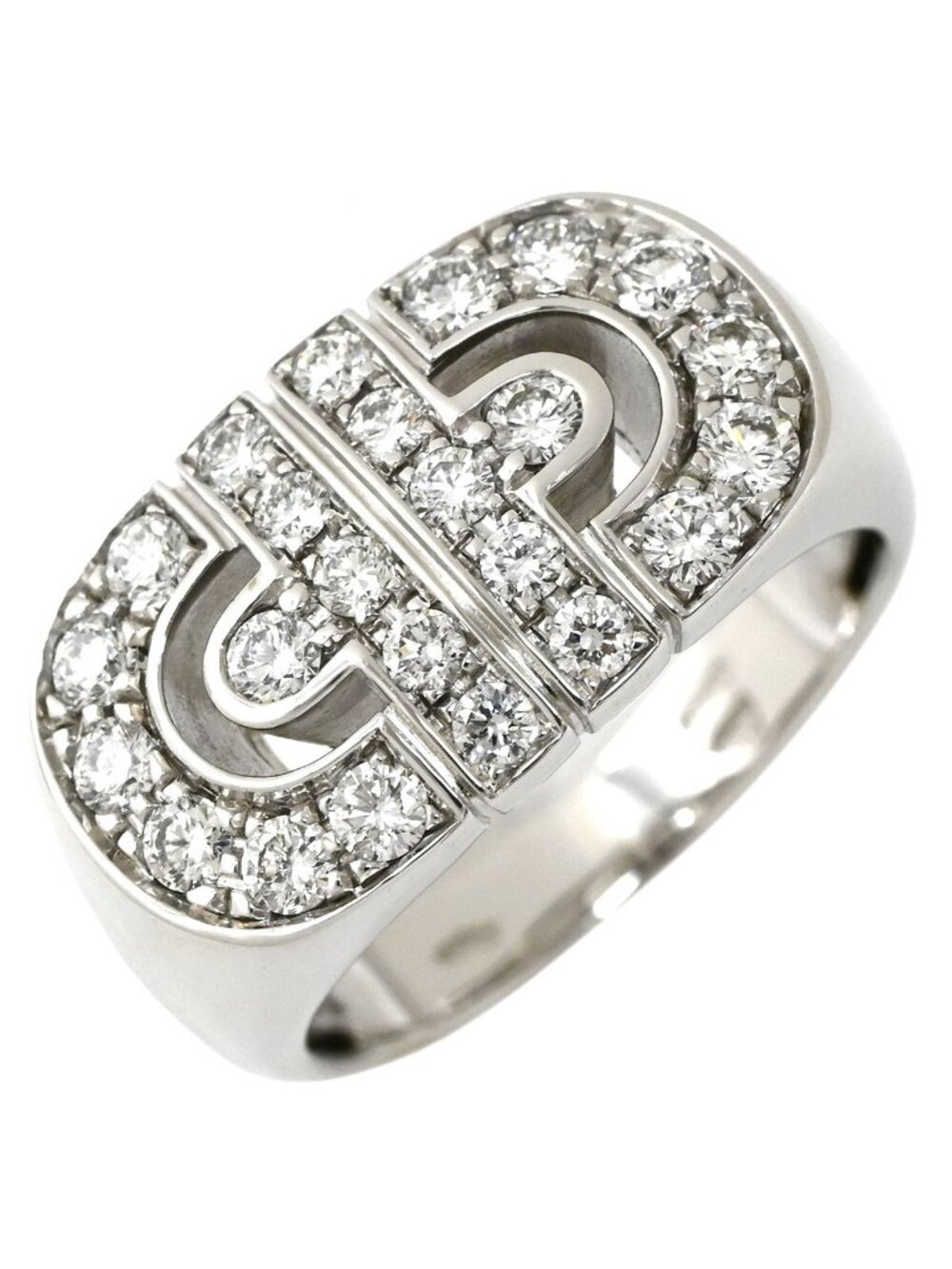 Bvlgari Ring Parentesi Diamond White Gold